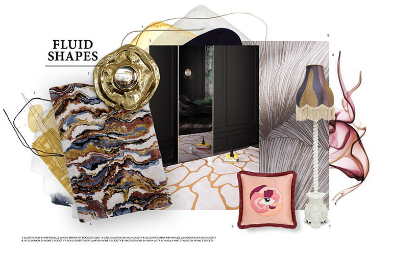 Fluid Shapes - Rug'Society