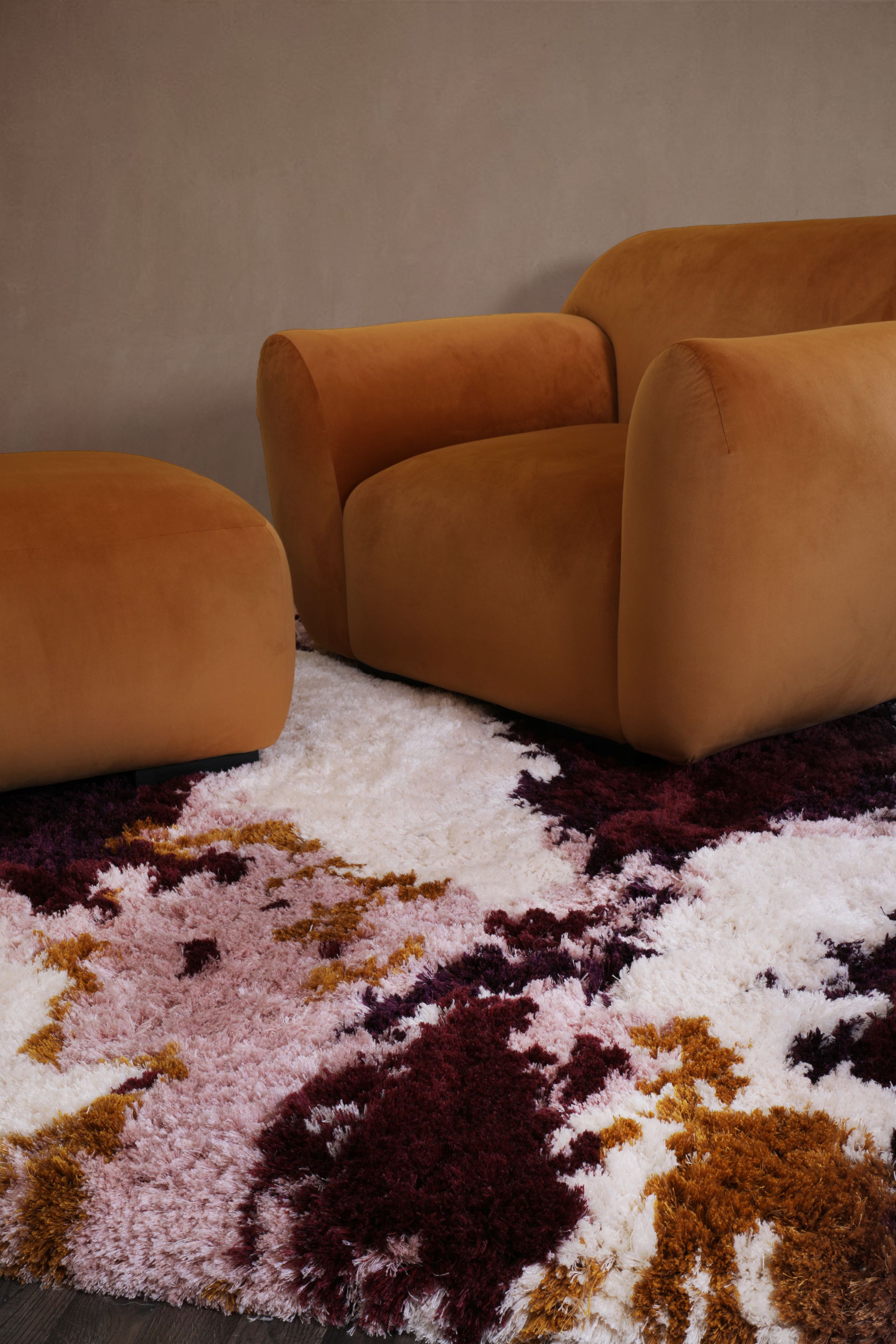 Comfortable Reading Corner With Ted Shaggy&nbsp;Rug by Rug'Society