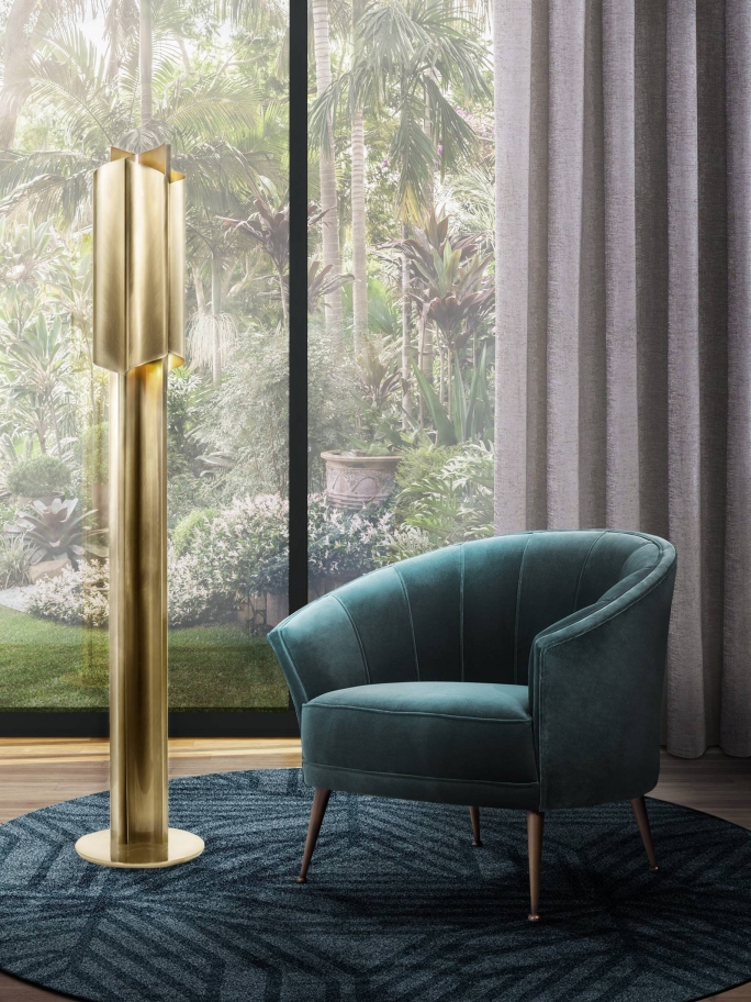 CONTEMPORARY READING CORNER WITH THE KAIWA 2&nbsp;RUG by Rug'Society