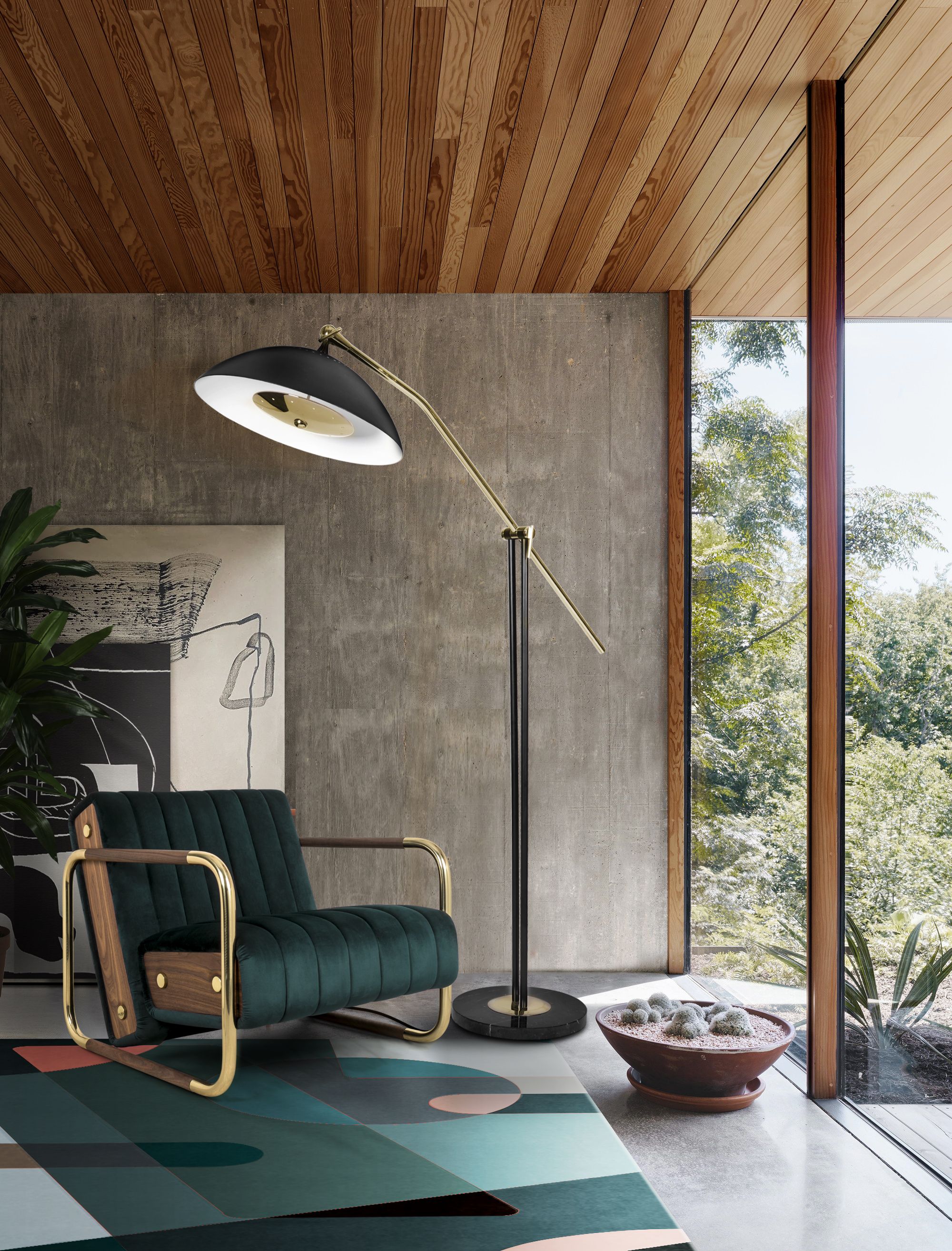 Joh Mid-Century Reading Corner&nbsp;Rug by Rug'Society