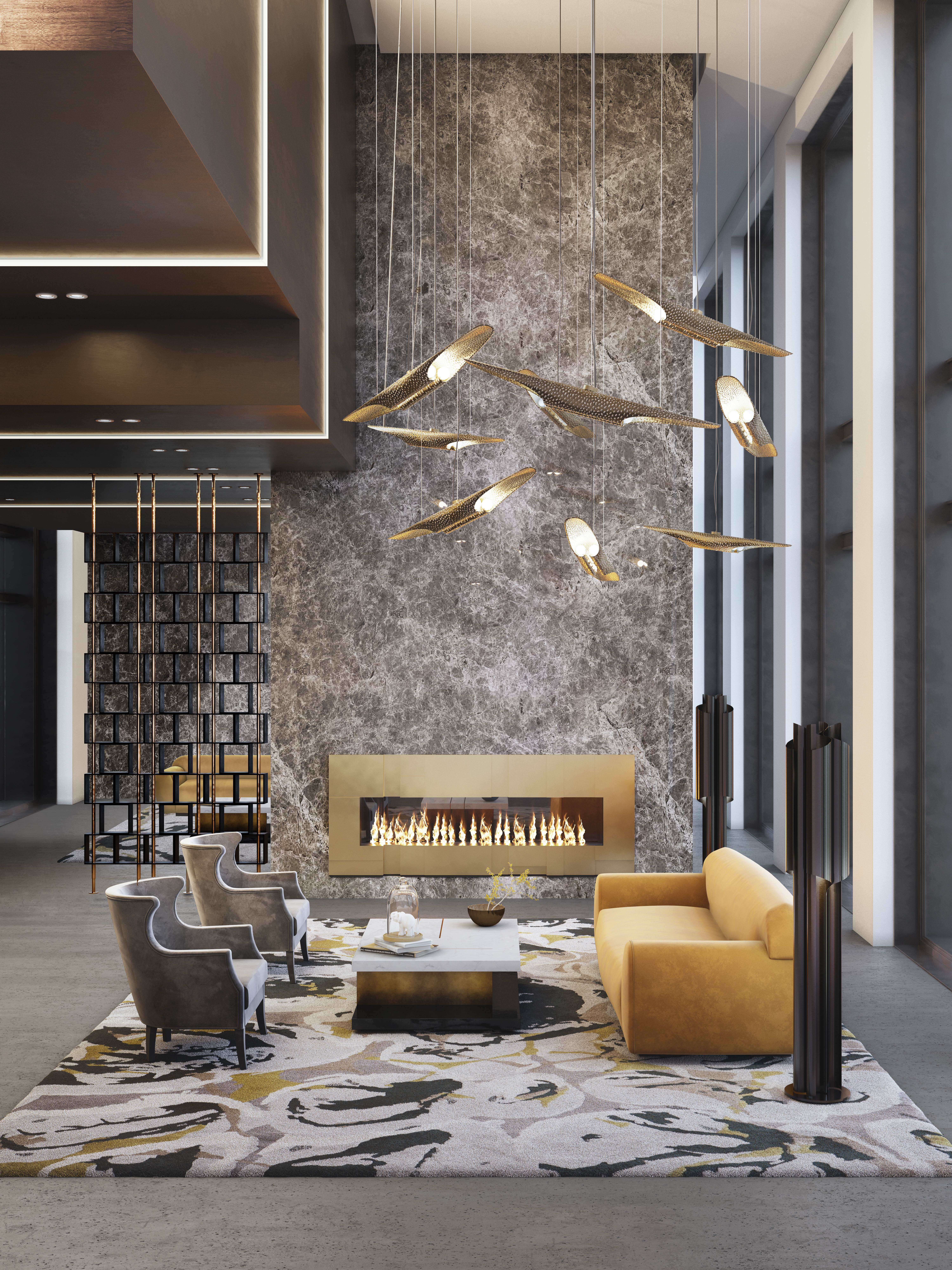 LOUNGE AREA WITH MADEIRA&nbsp;RUG by Rug'Society