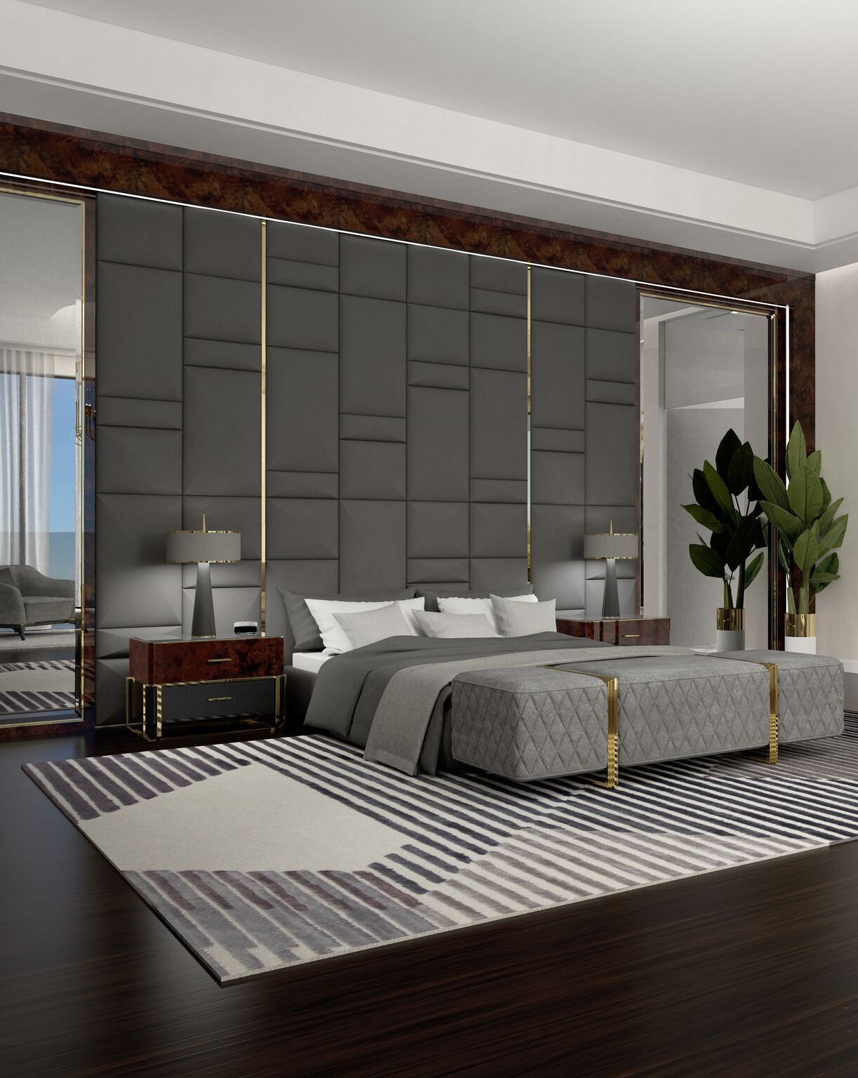 Luxury Bedroom by&nbsp;Rug'Society by Rug'Society