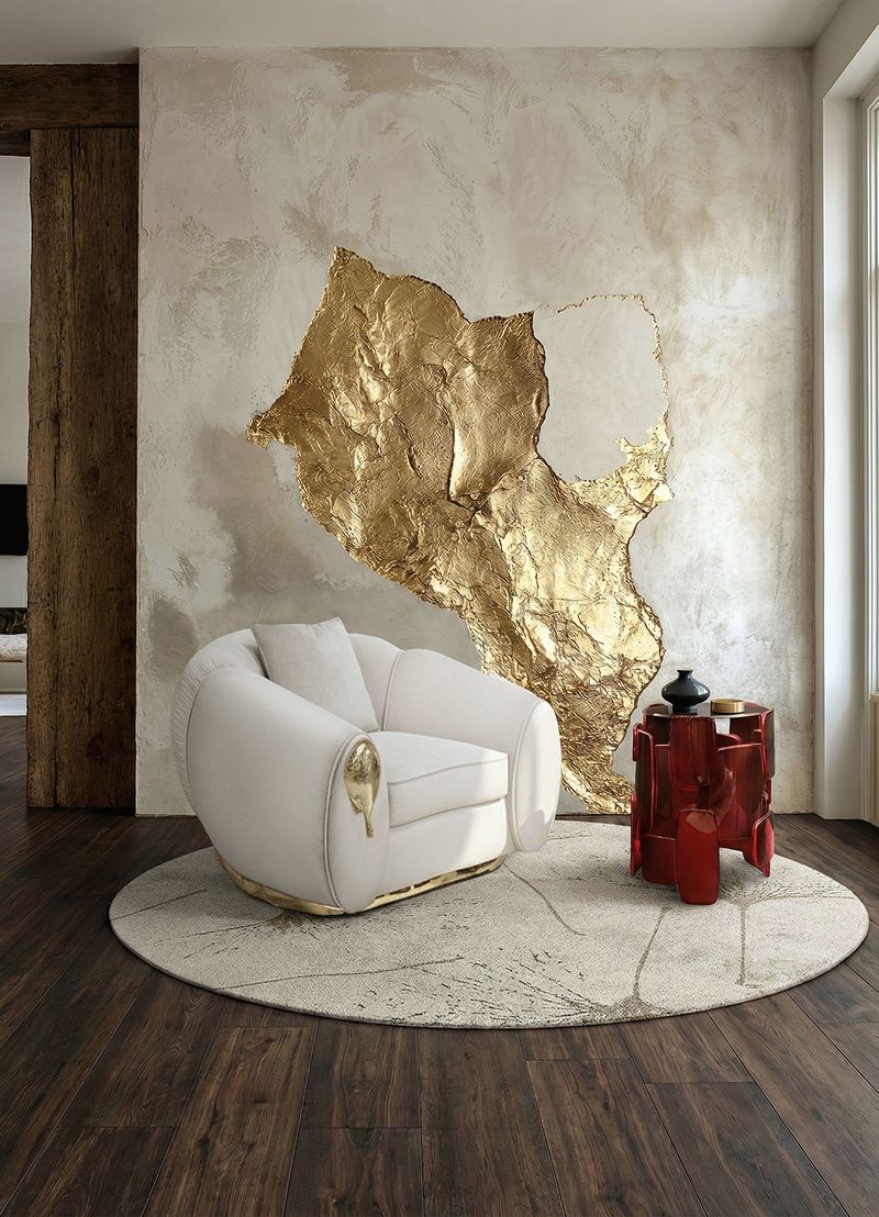 Luxury Reading Corner With Macushi&nbsp;Rug by Rug'Society