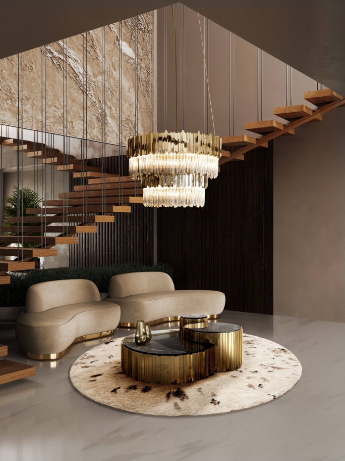 MODERN ENTRYWAY WITH THE SHAGGY OSLO&nbsp;RUG by Rug'Society