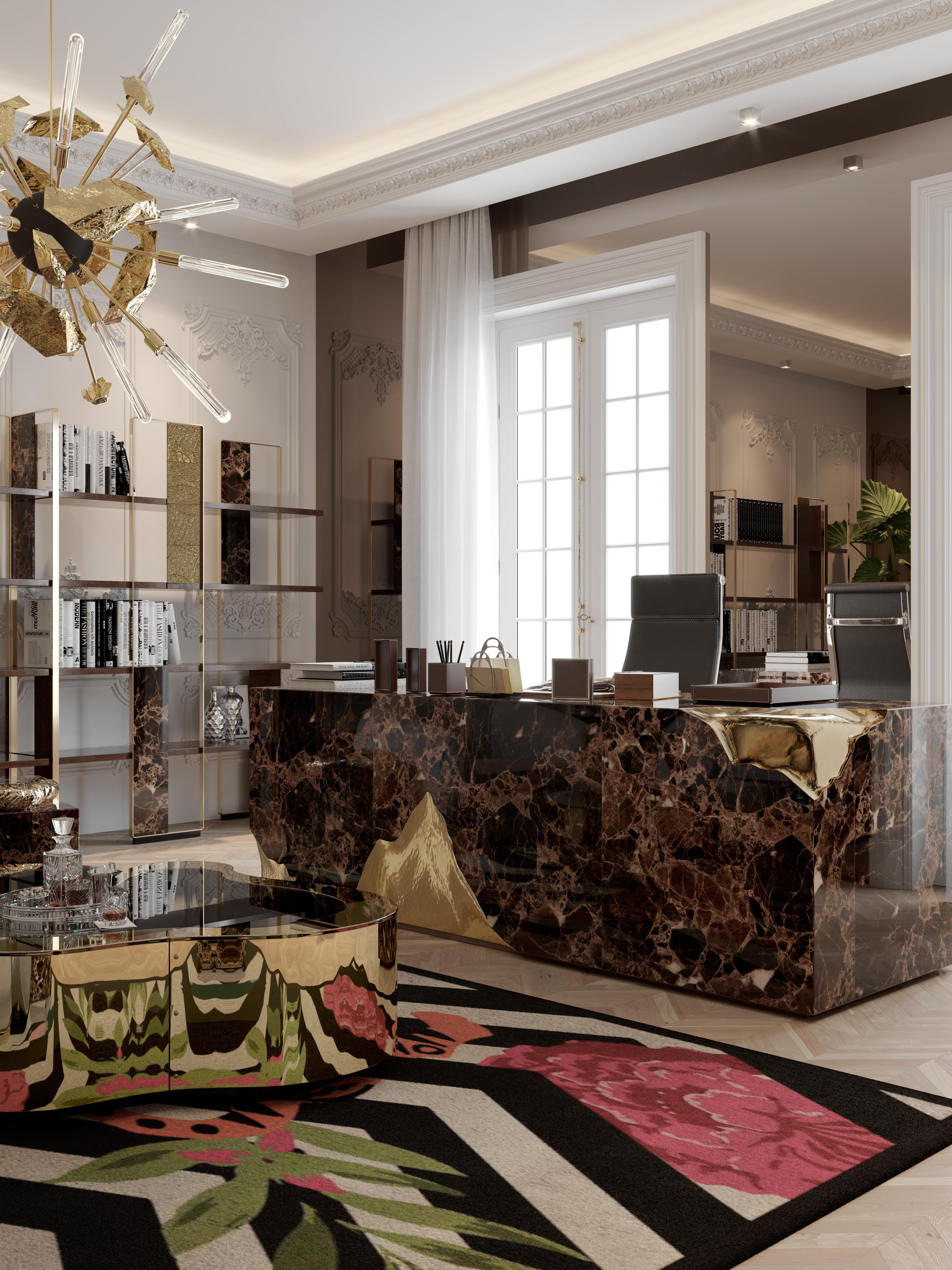 MODERN OFFICE AREA WITH SAVANA&nbsp;RUG by Rug'Society