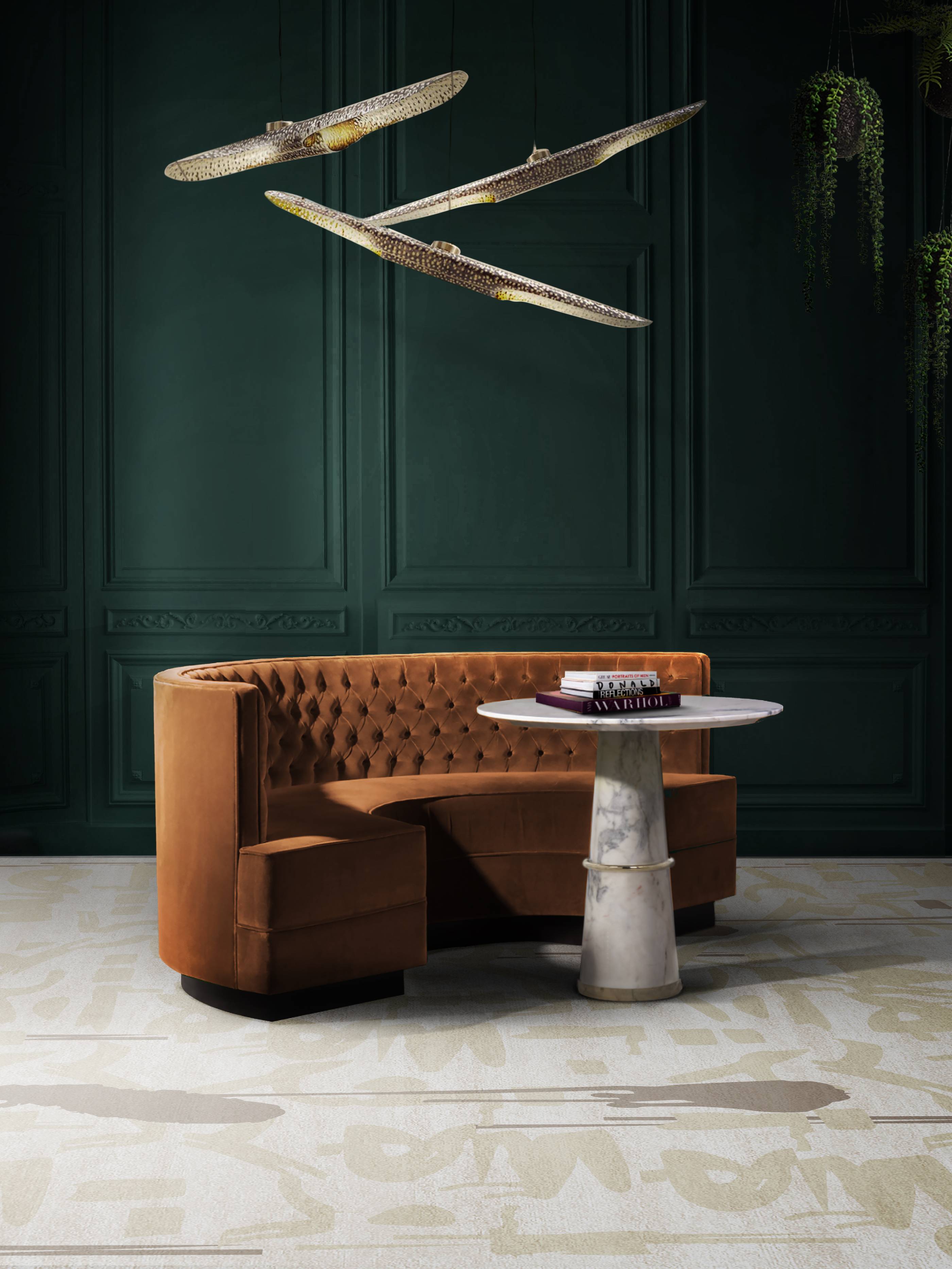 MODERN READING CORNER DESIGN WITH THE INKAHOLIC URBAN&nbsp;RUG by Rug'Society