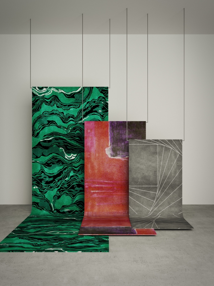 Rug'Society AMAZON Rug, TOULOUSSE Rug, and INCEPTION Rug Art Gallery - Rug'Society