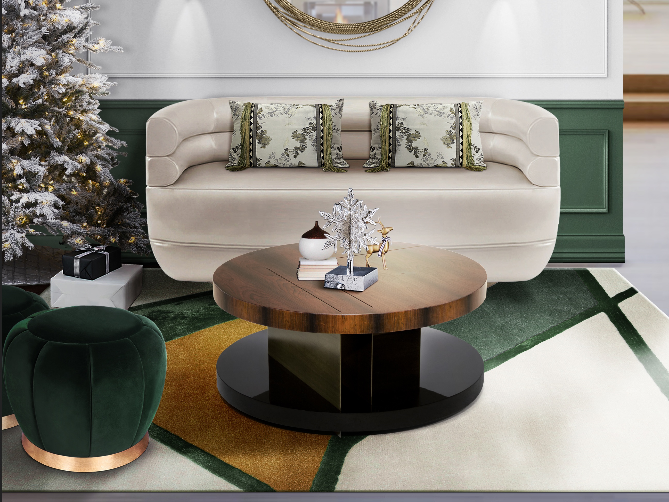 Rug'Society BAUHAU Geometric Living&nbsp;Room by Rug'Society