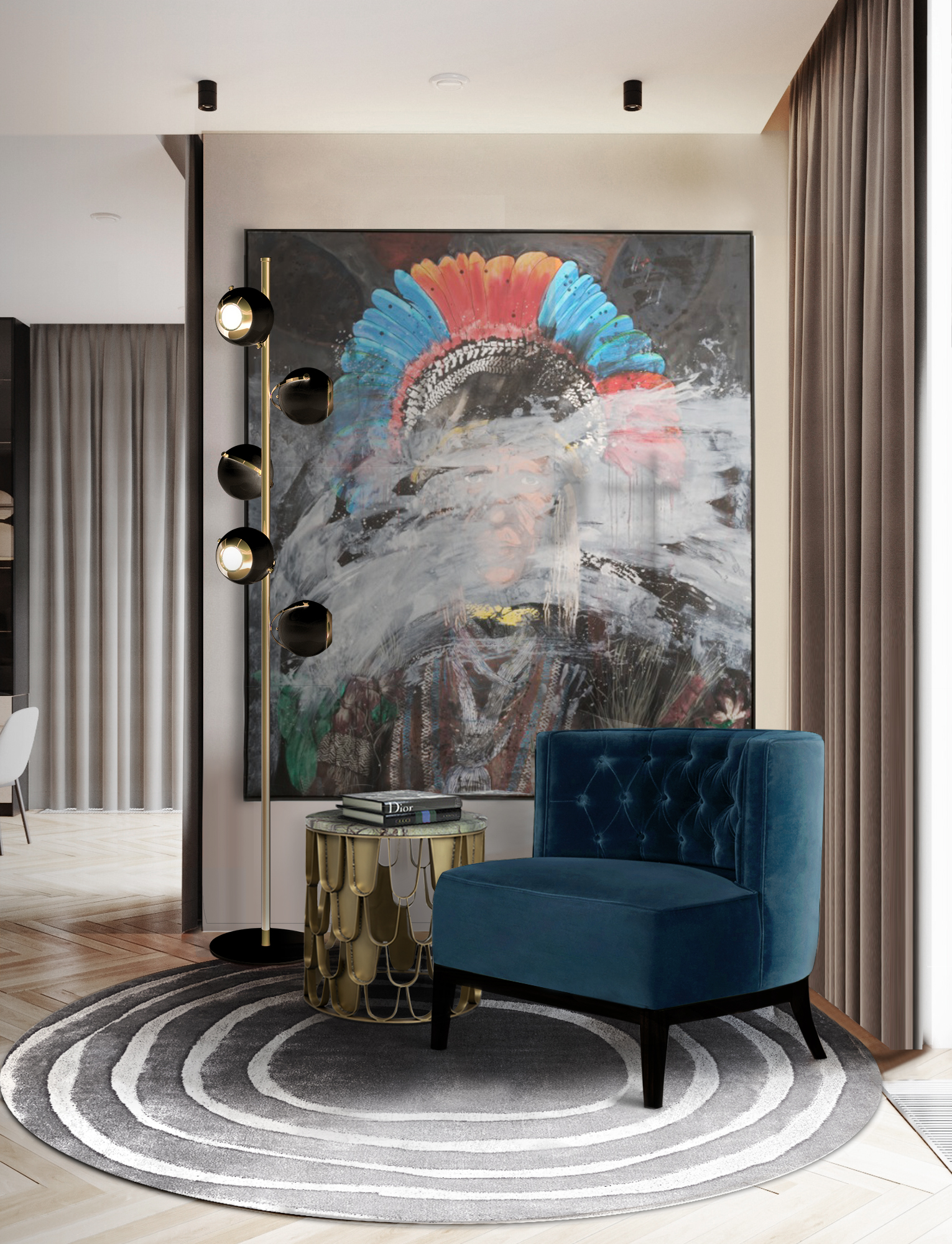 Rug'Society EYE Rug Reading Corner&nbsp;Inspiration by Rug'Society