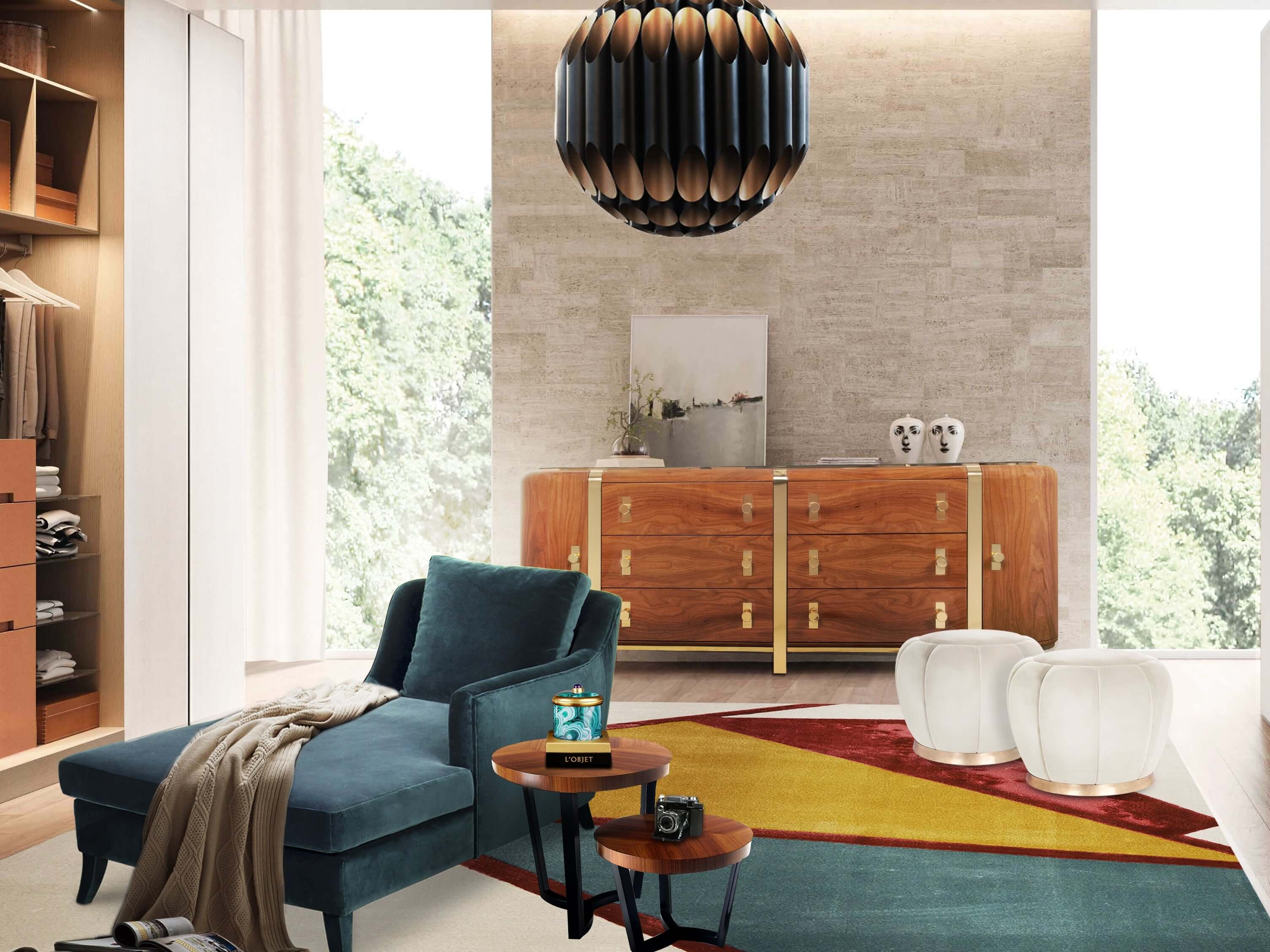 Rug'Society Geometric BAUHAU Modern&nbsp;Closet by Rug'Society