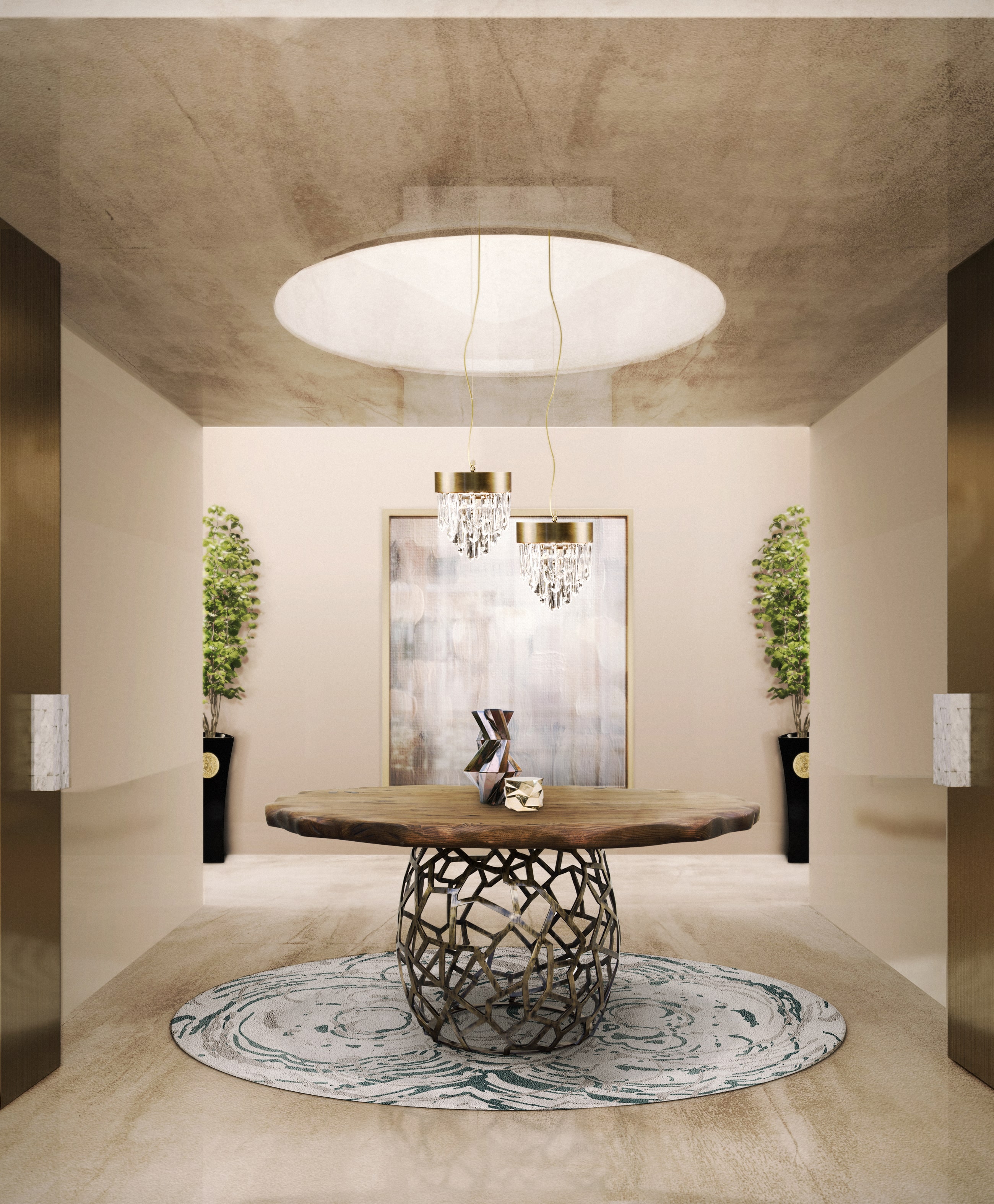Rug'Society Neutral MERFILUS Rug&nbsp;Hallway by Rug'Society