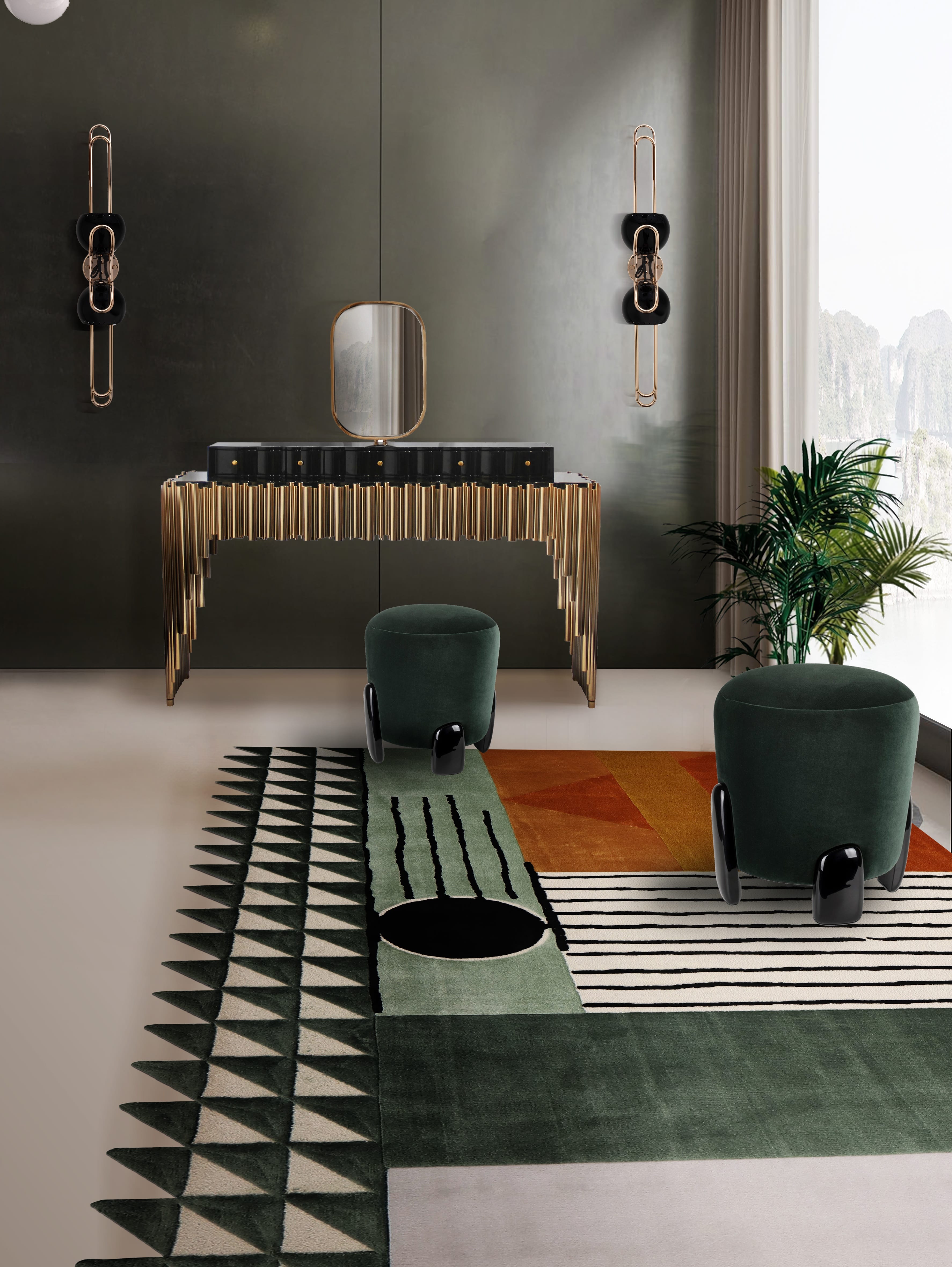 Rug'Society SIMBA Geometric Dressing&nbsp;Room by Rug'Society