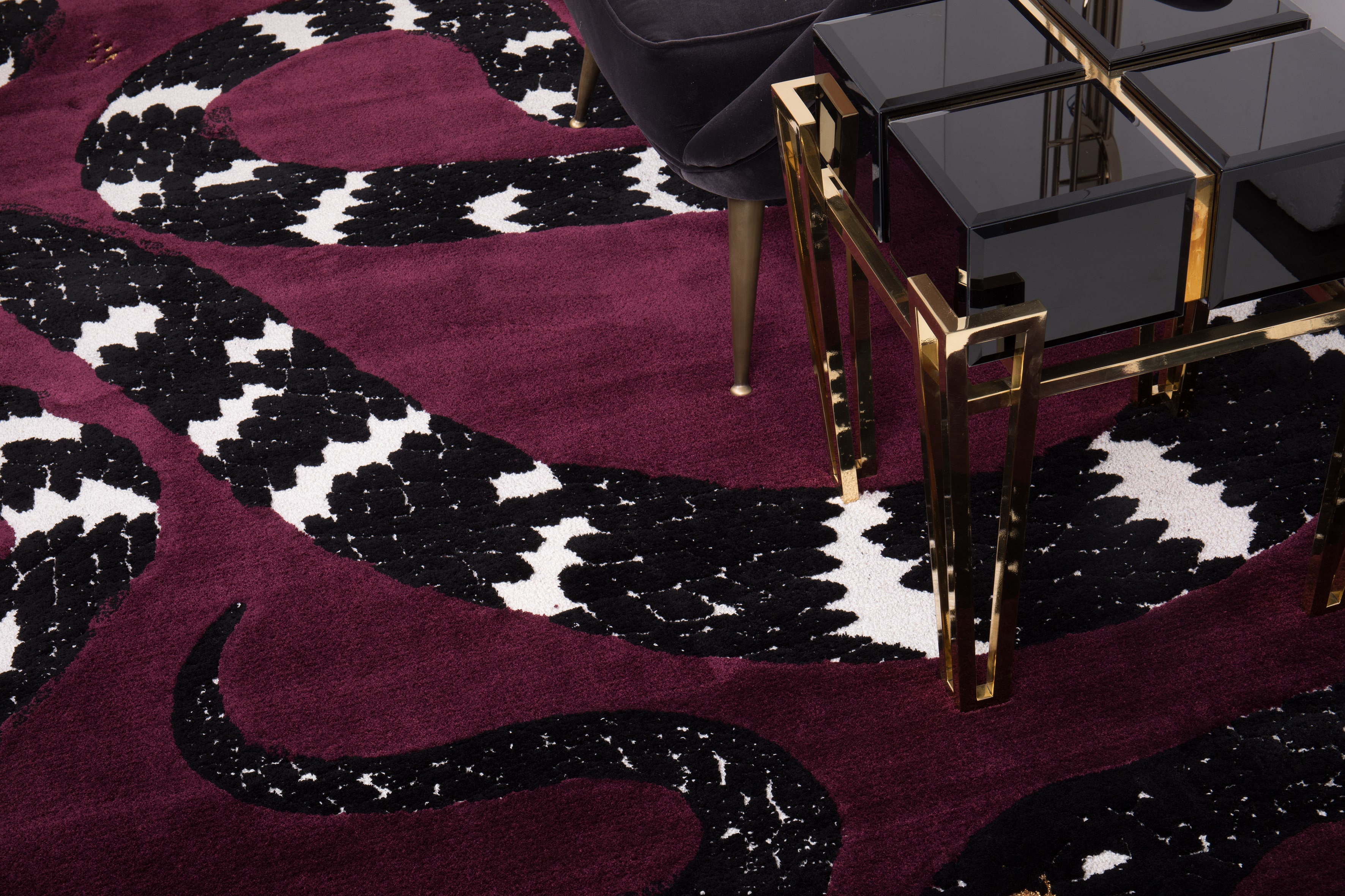 Rug'Society SNAKE 8 Rug Living&nbsp;Room by Rug'Society