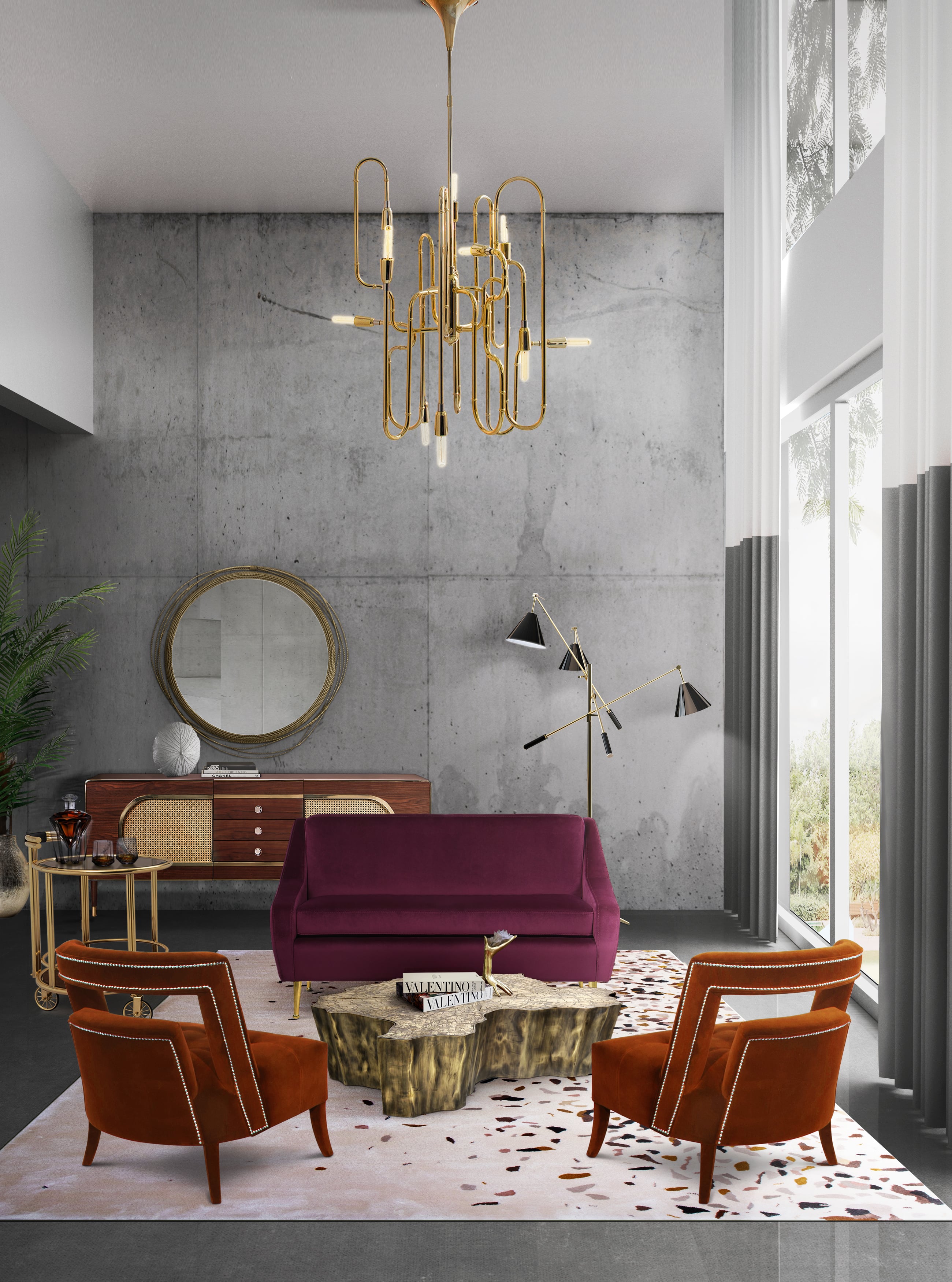 Rug'Society TERRAZZO Living&nbsp;Room by Rug'Society