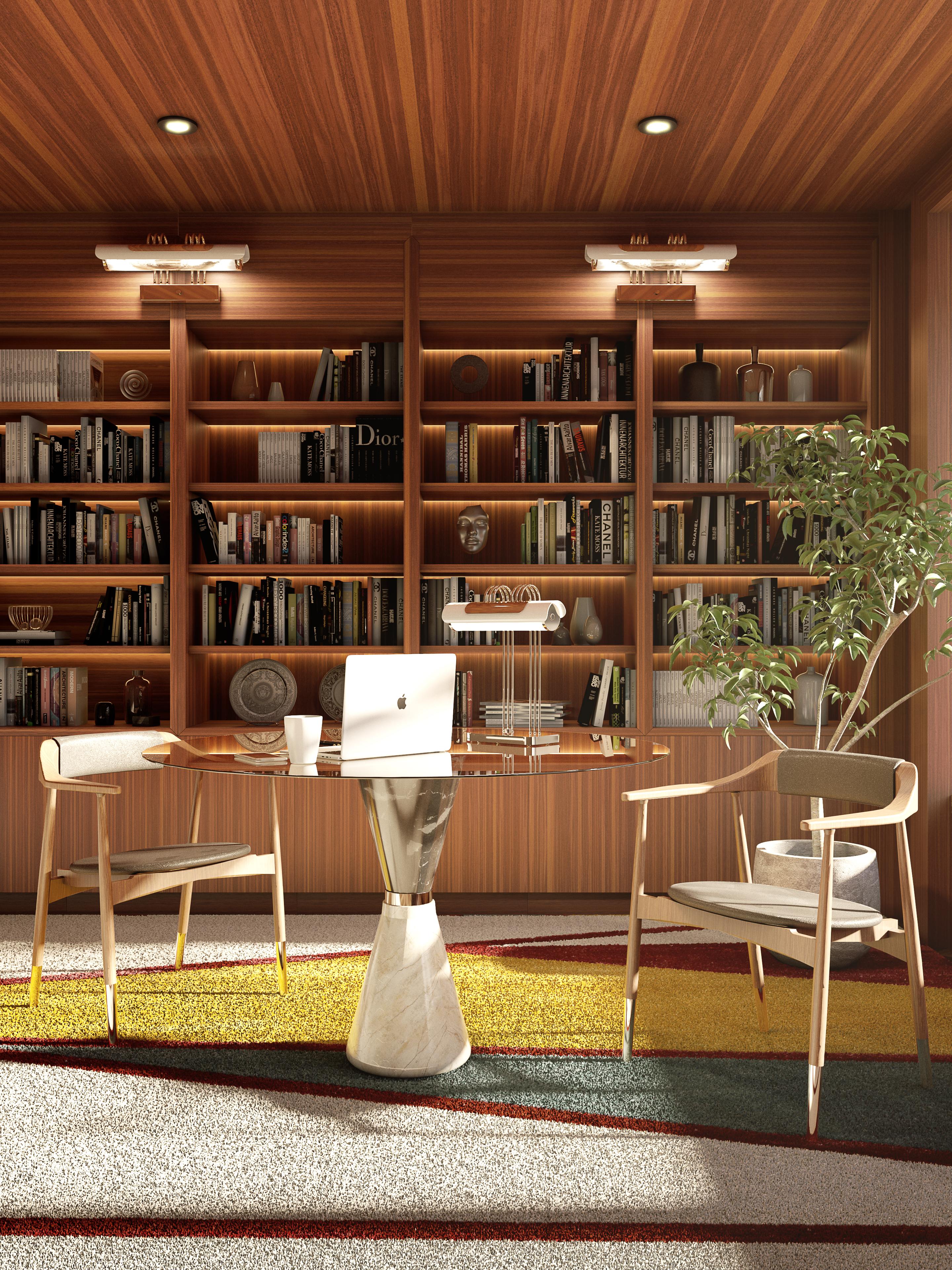 SOPHISTICATED OFFICE DECOR WITH THE BAUHAU&nbsp;RUG by Rug'Society