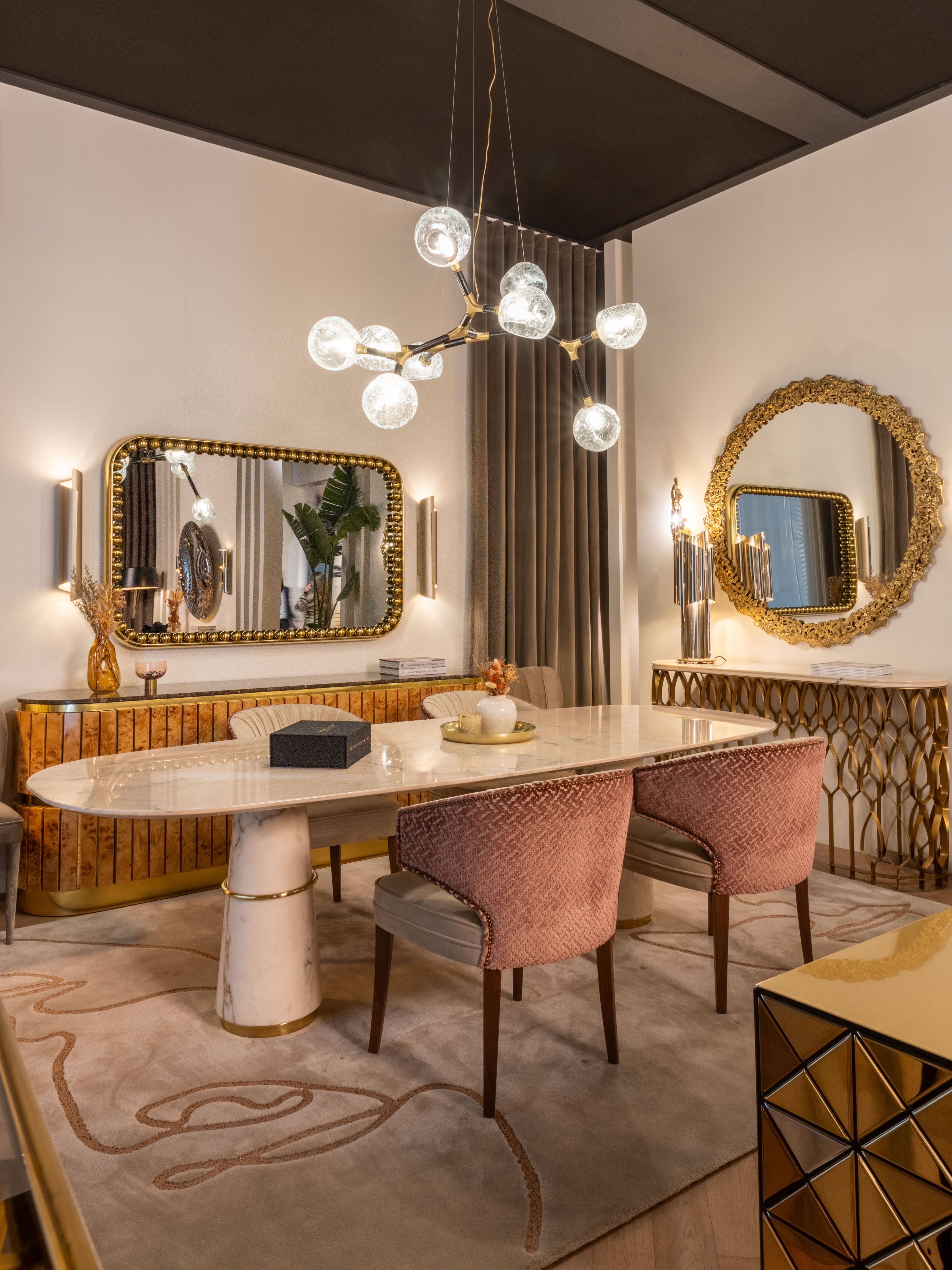 The Taupe Rug as the Soul of a Dining&nbsp;Room by Rug'Society