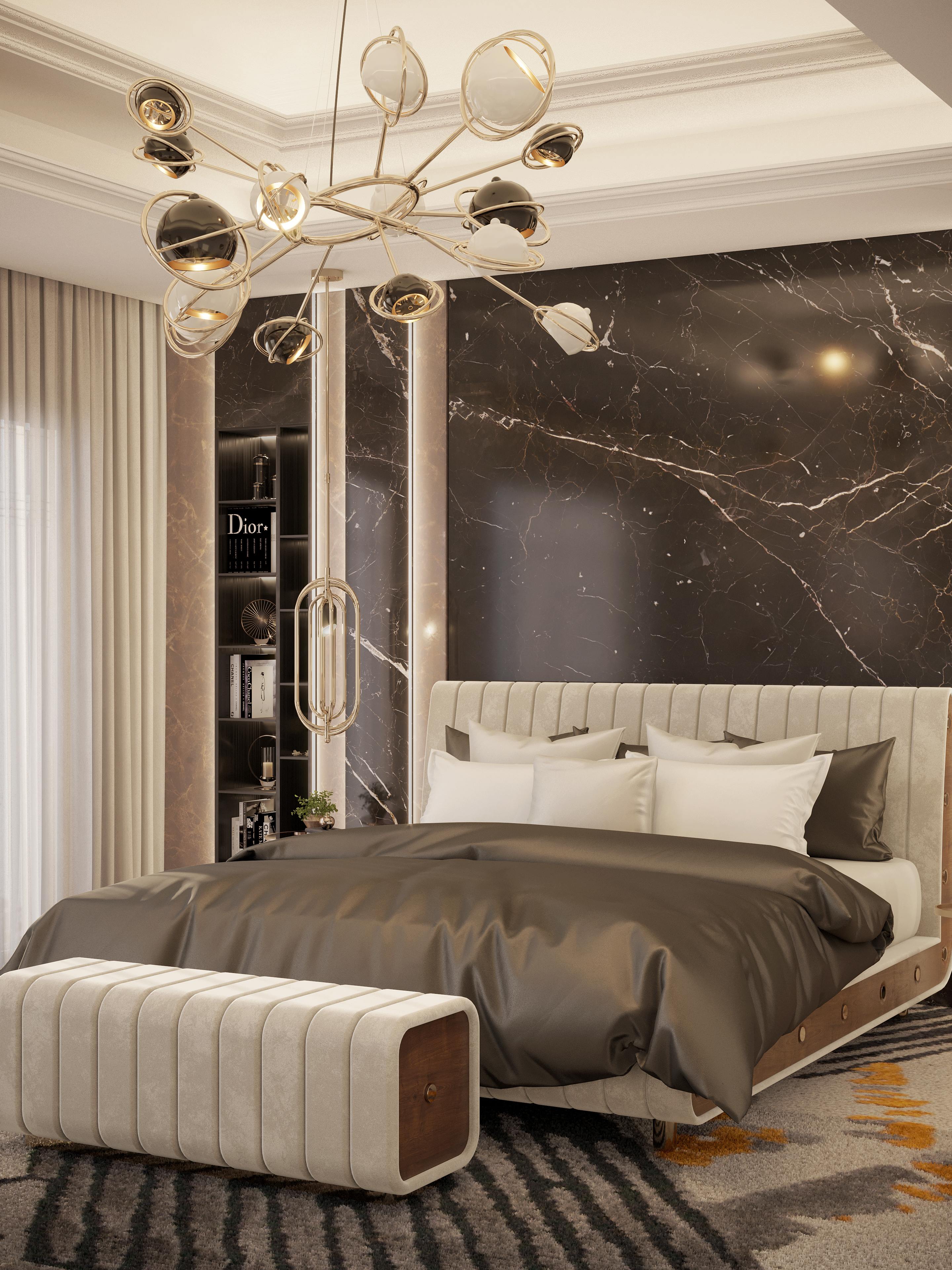 UNIQUE BEDROOM DESIGN WITH THE XISTO&nbsp;RUG by Rug'Society