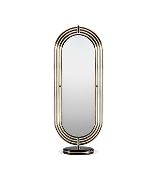 Colosseum Floor Mirror by Maison Valentina