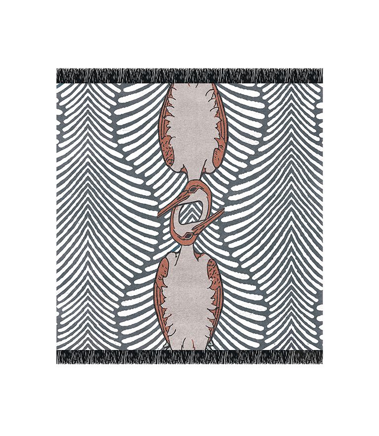 Couple Square Rug by Rug'Society