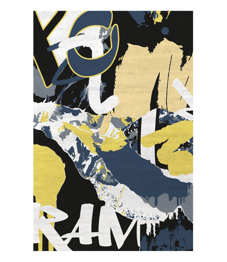Graffitified I Rug by Rug'Society