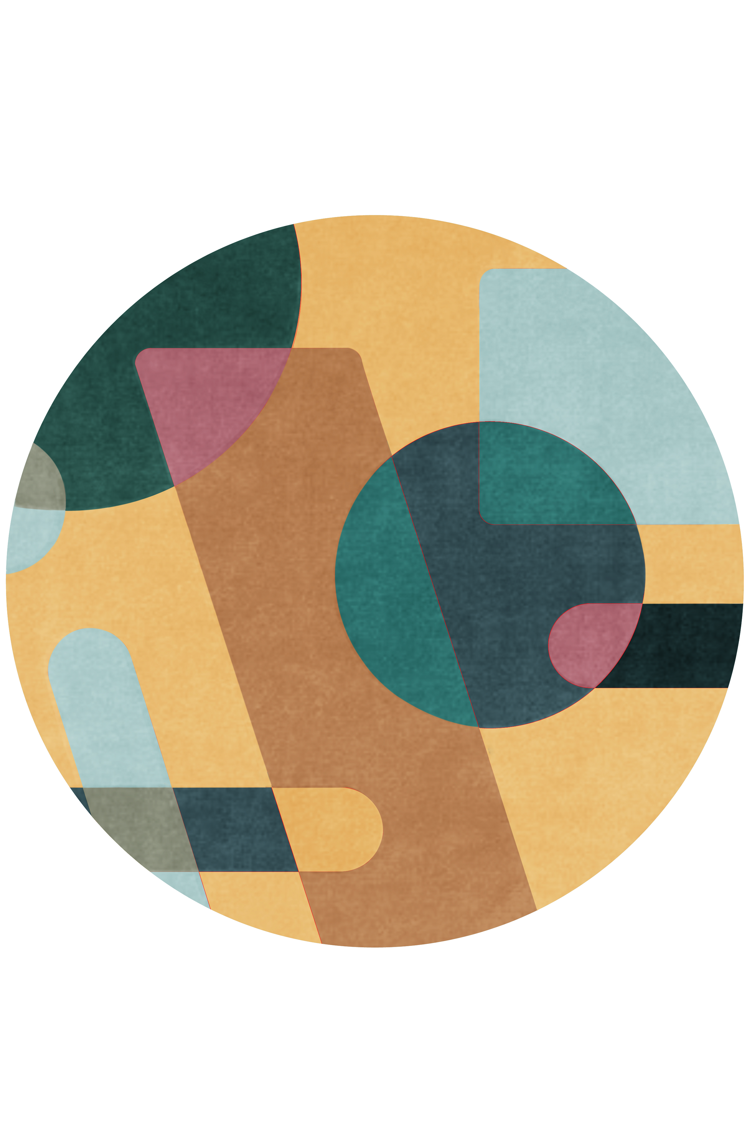 Joh Round Rug by Rug'Society