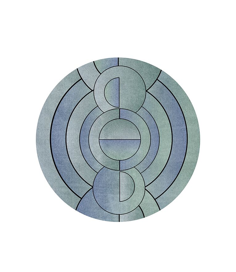 Kleopatra Round Rug by Rug'Society