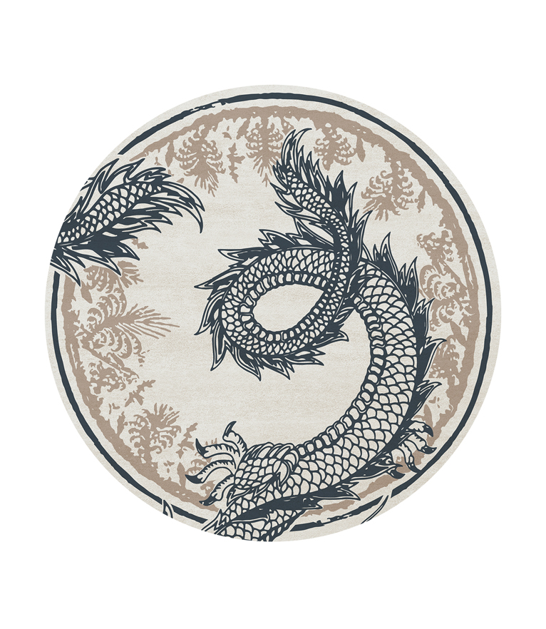 Redleh Round Rug by Rug'Society