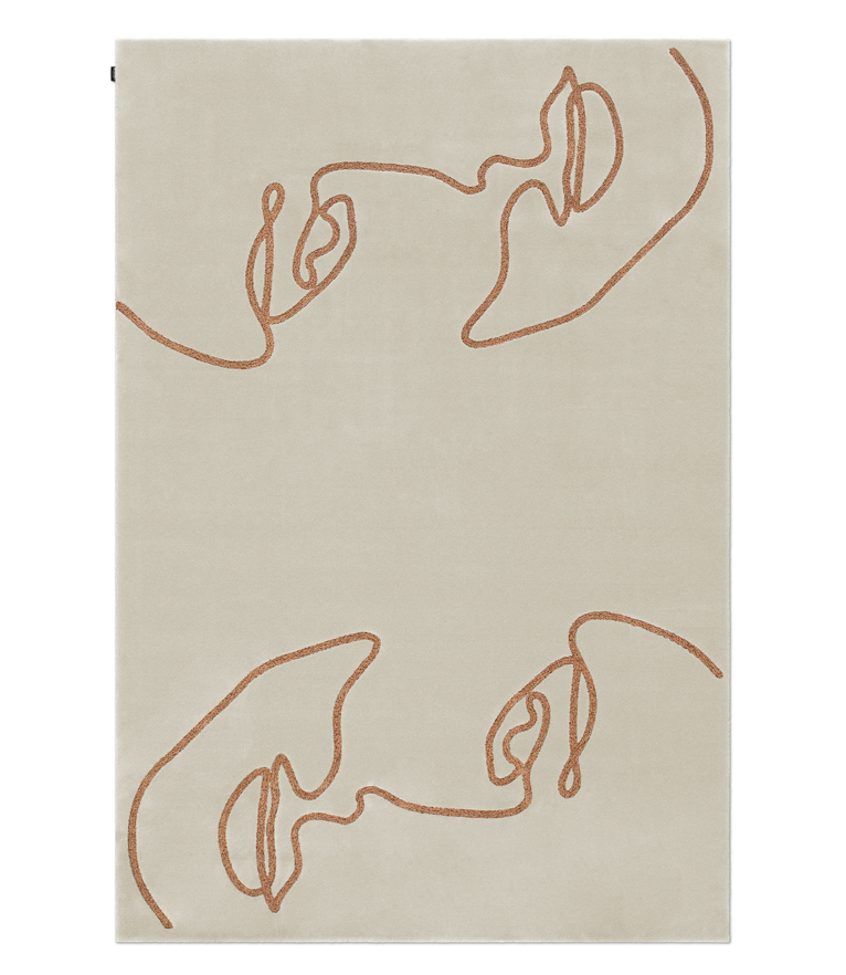 Taupe Rug by Rug'Society