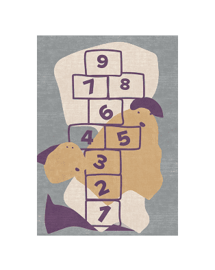 Mr. Potato Game Rug by Rug'Society