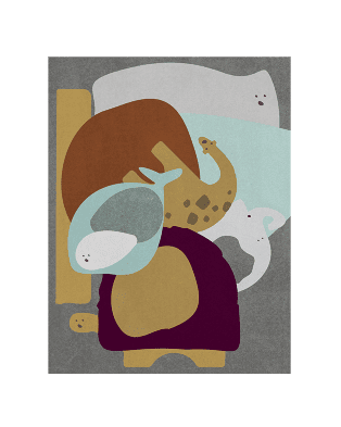 Party Animal Rug by Rug'Society