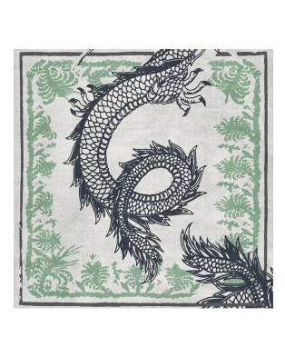 Redleh Square Rug by Rug'Society