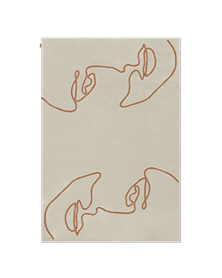 Taupe Rug by Rug'Society