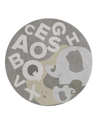 The Elephant's Spell Rug by Rug'Society