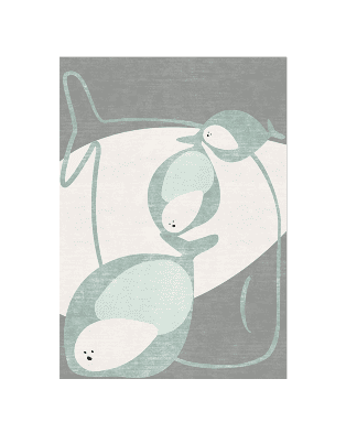 The Whale's Class Rug by Rug'Society