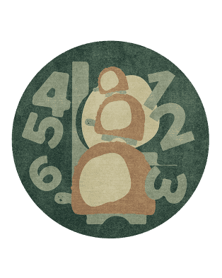 Three's A Crowd Rug by Rug'Society