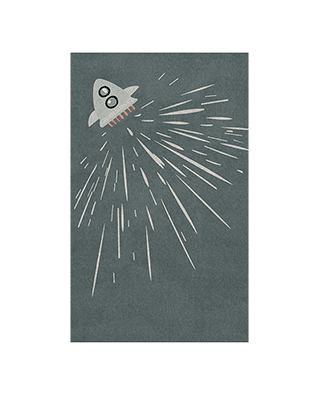 Thunder Rocket Rug by Rug'Society