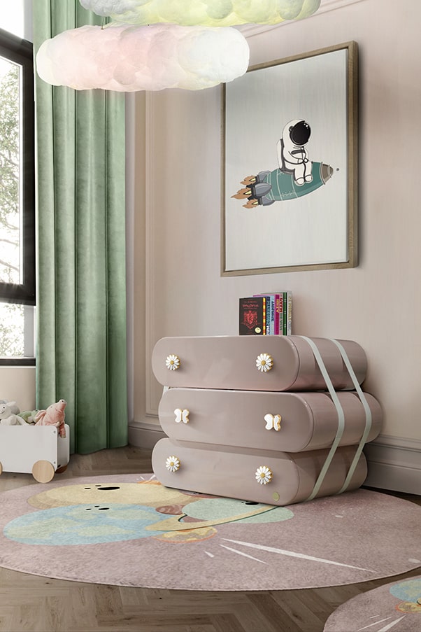 IV Planets Round Rug - Rug'Society