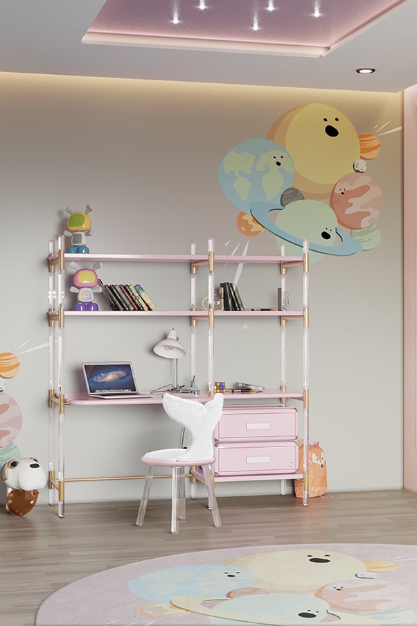 IV Planets Round Rug - Rug'Society