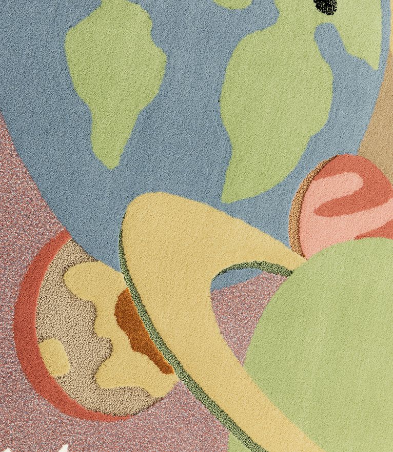 IV Planets Round Rug by Rug'Society