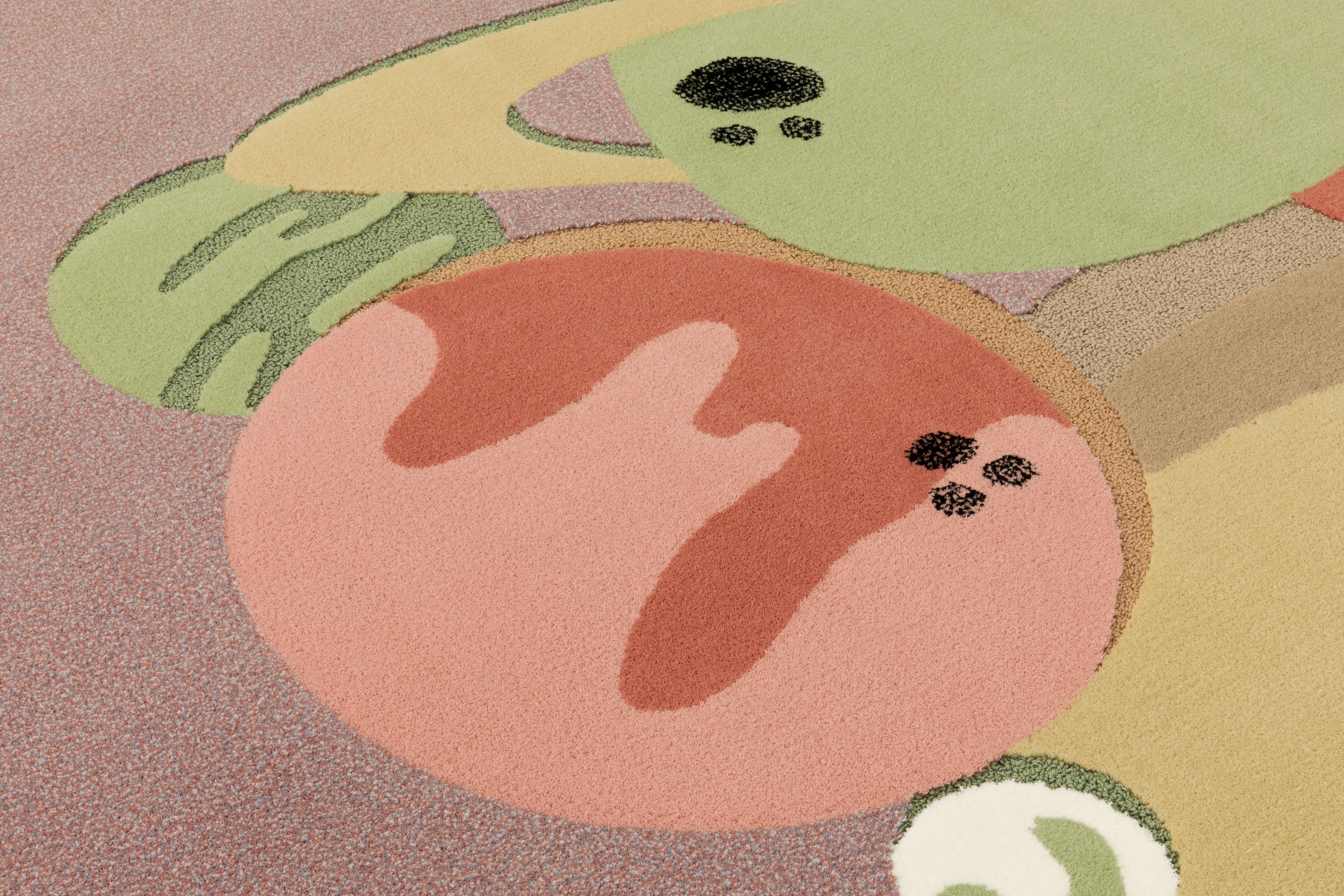 IV Planets Round Rug by Rug'Society