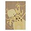 Giraffe Jungle Kids Rug by Rug'Society