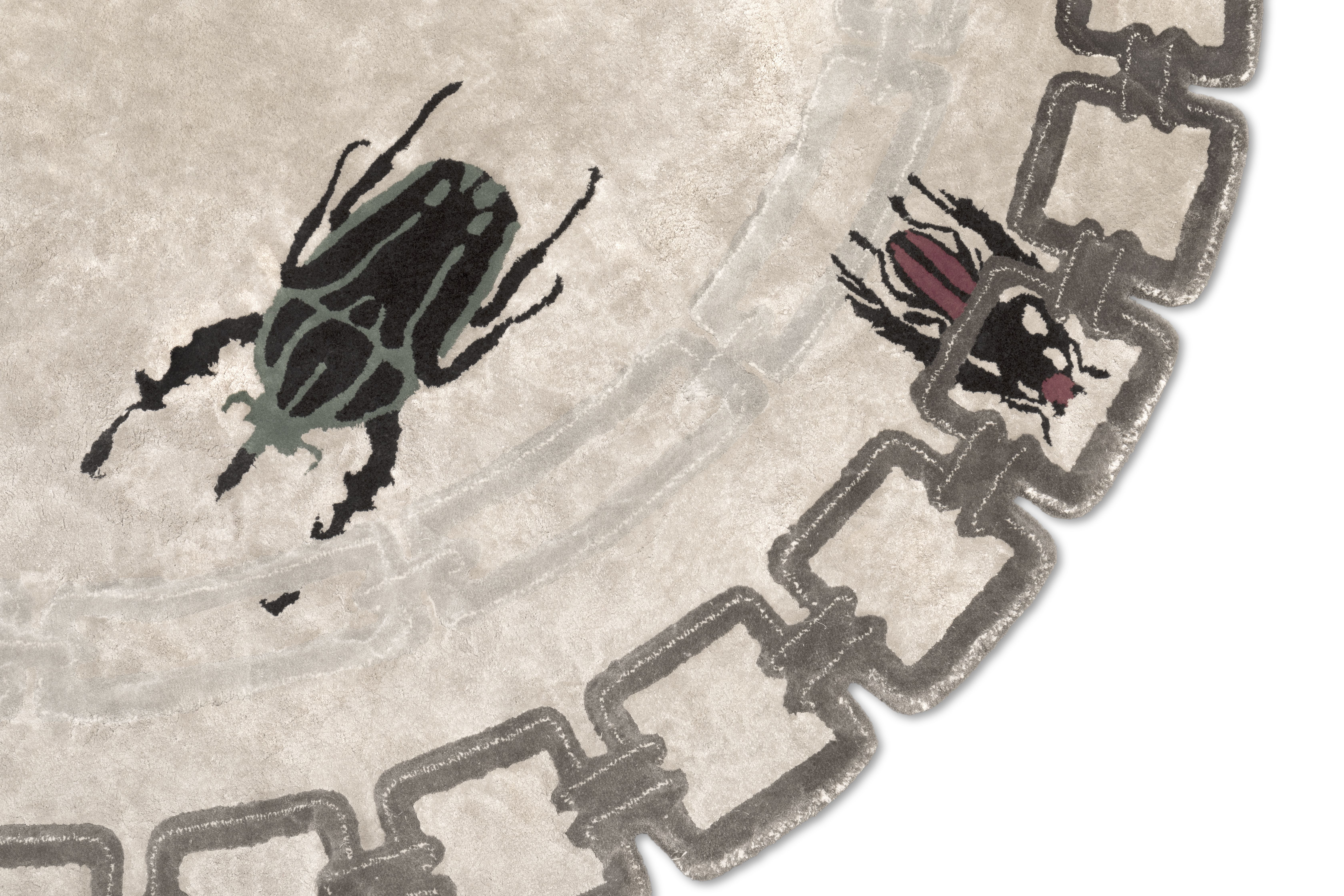 Golden Bugs Rug by Rug'Society