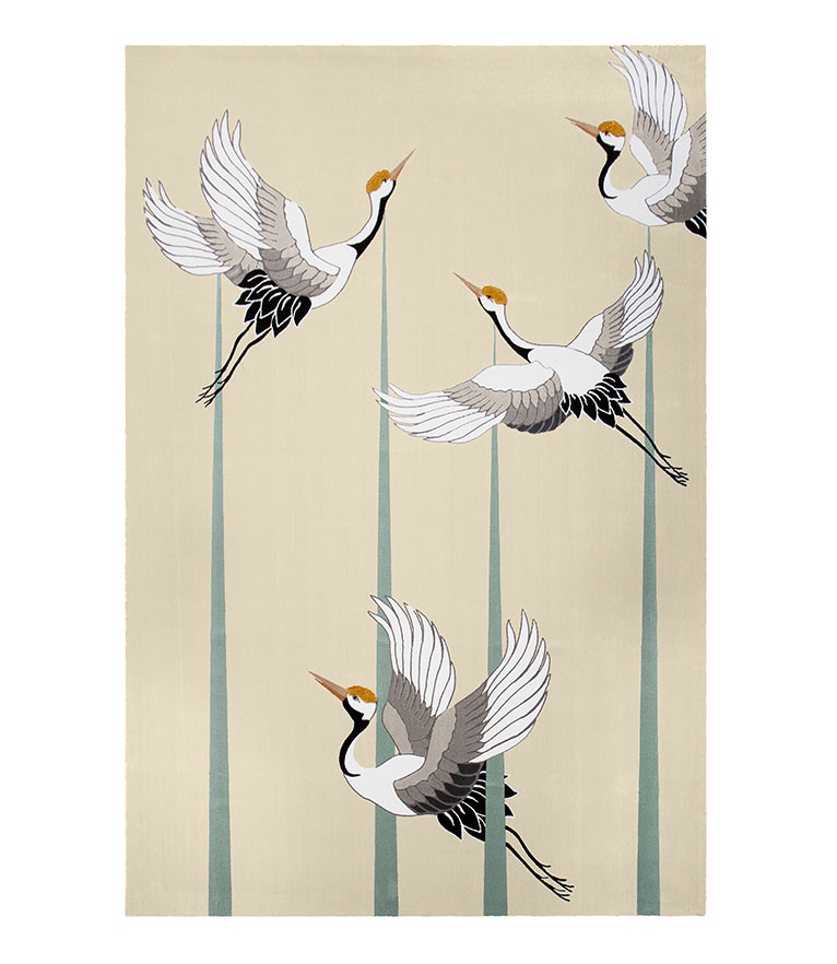 Heron Neutral Rug by Rug'Society