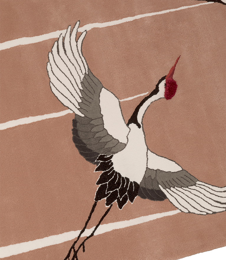 Details Heron Rug by Rug'Society