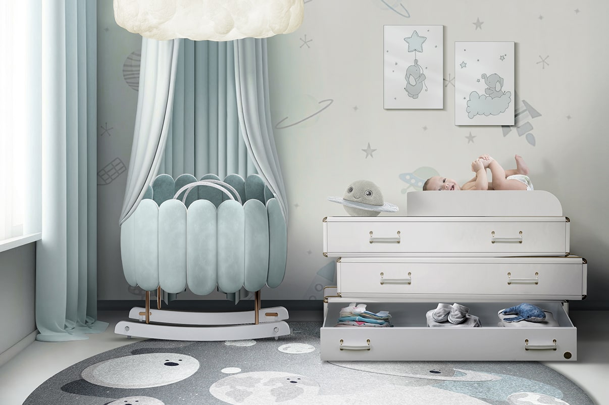 Planet Party Round Rug - Rug'Society