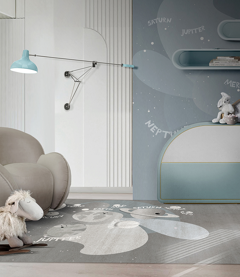 Planet Party Rug by Rug'Society