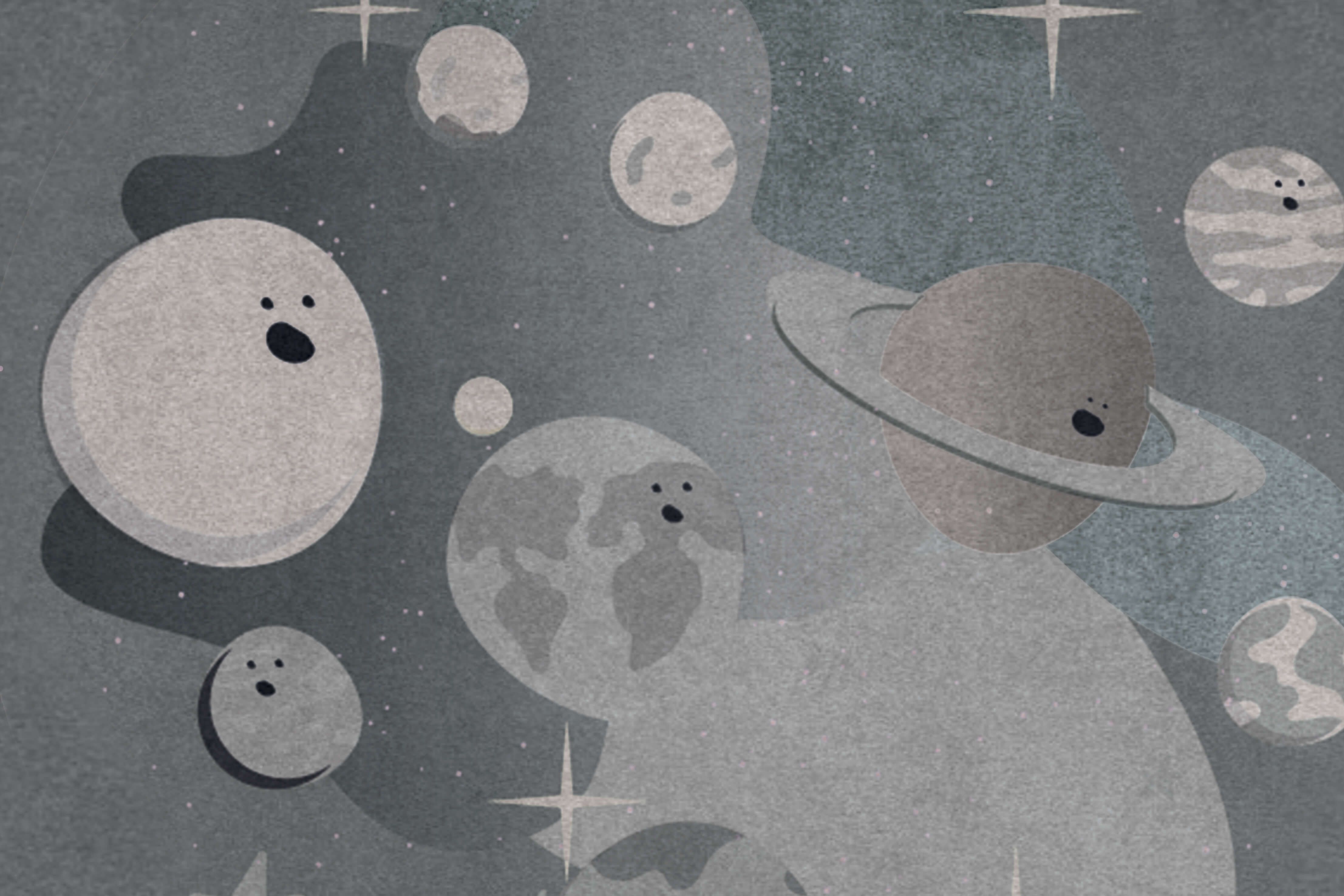 Planet Party Rug by Rug'Society