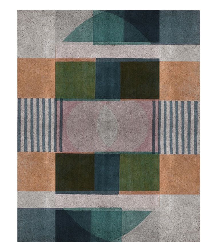 Prisma III Geometric Rug by Rug'Society