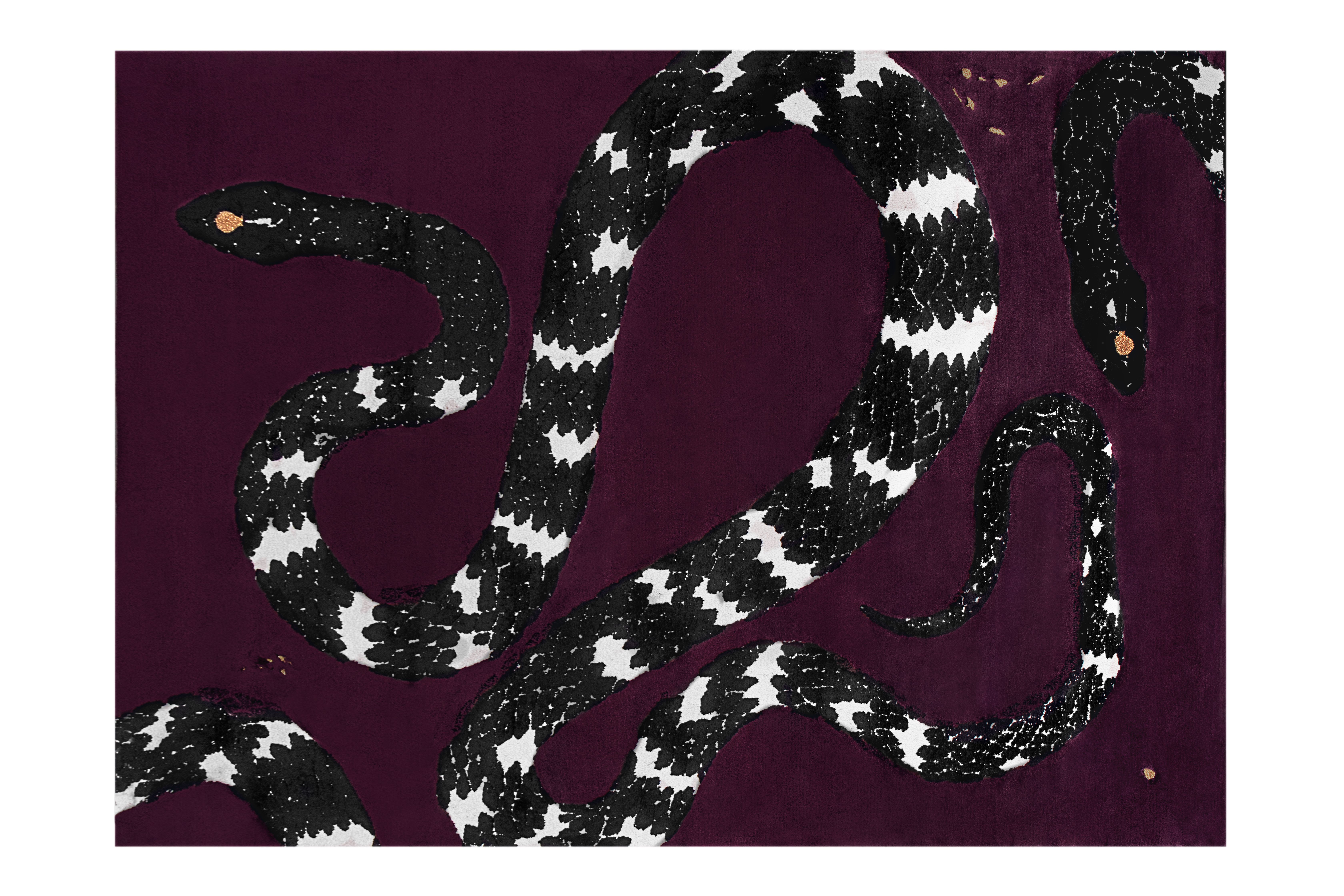Snake 8 Rug by Rug'Society
