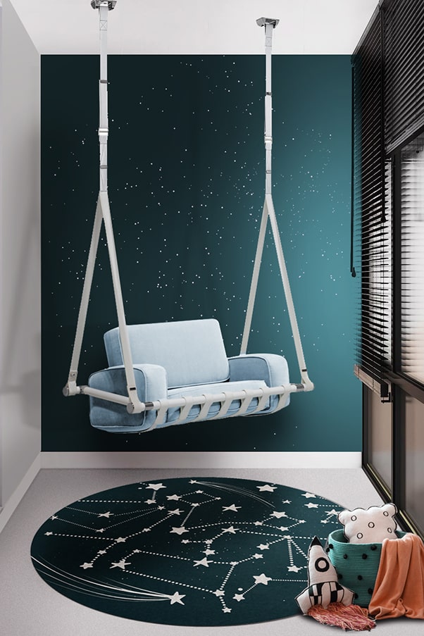 Stellar Round Rug - Rug'Society